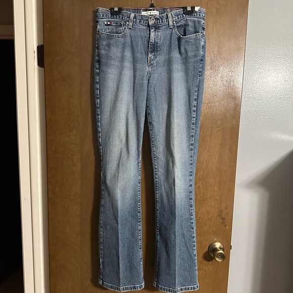 Tommy Hilfiger Hipster Boot Cut Jeans - Picture 1 of 4